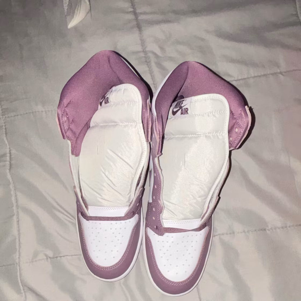 Air Jordan 1 Retro High OG Mauve product image 3, provided for visual reference and product detail review
