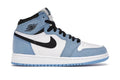 Air Jordan 1 Retro High OG University Blue (GS) product image 1, provided for visual reference and product detail review