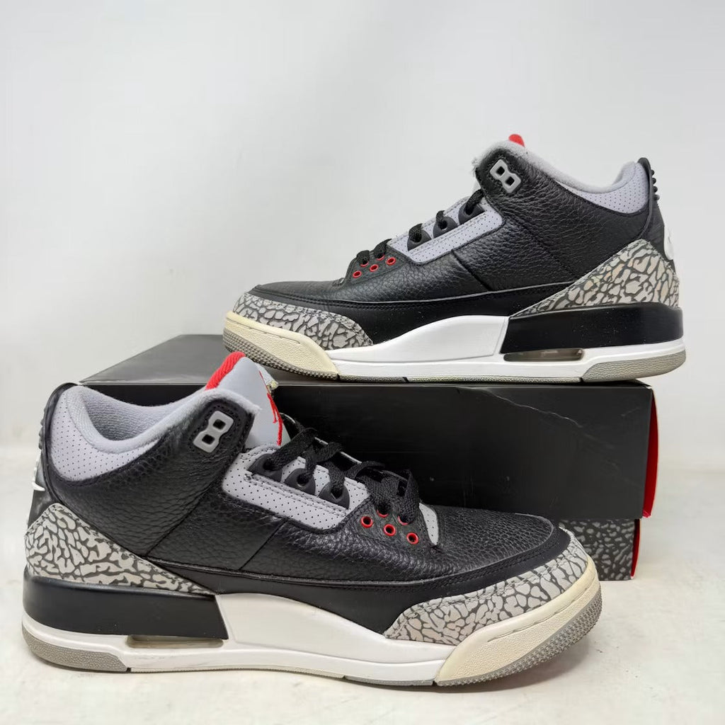 Air Jordan 3 Retro Black Cement (2018) product image 3, provided for visual reference and product detail review