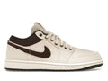 Air Jordan 1 Low Premium Pale Ivory Off Noir Baroque Brown product image 1, provided for visual reference and product detail