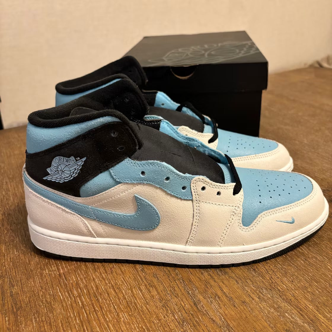 Air Jordan 1 Mid SE Blue Chill product image 5, provided for visual reference and product detail review