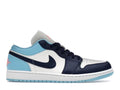 Air Jordan 1 Low Sail Blue Chill product image 1, provided for visual reference and product detail review