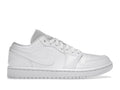 Air Jordan 1 Low Triple White (2022) (Women) product image 1, provided for visual reference and product detail review