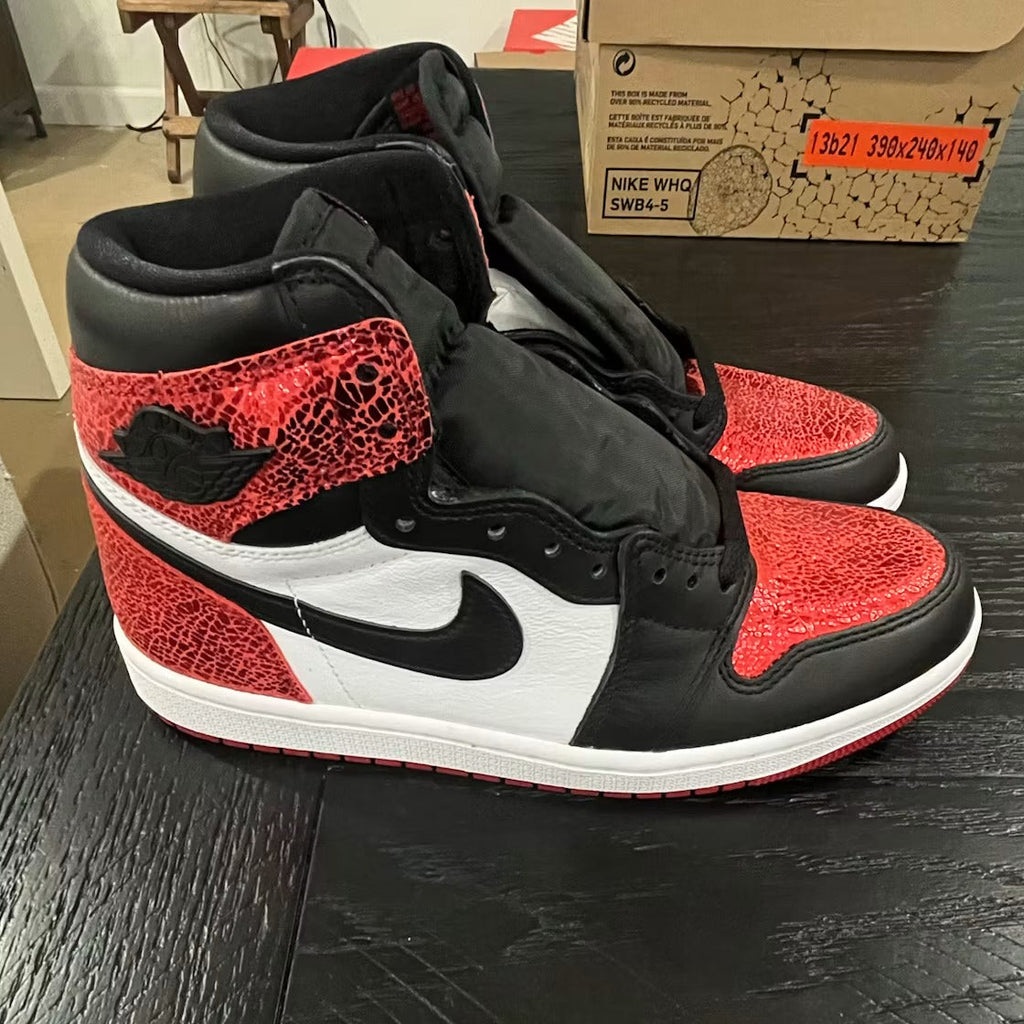 Air Jordan 1 High OG Ruby (Women) product image 3, provided for visual reference and product detail review