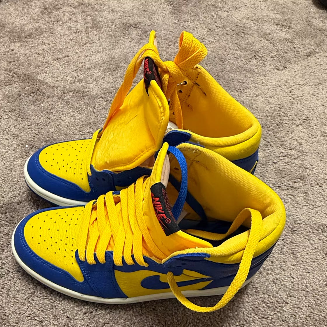 Air Jordan 1 Retro High OG Reverse Laney (Women) product image 3, provided for visual reference and product detail review