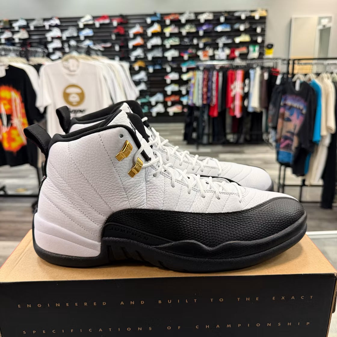 Air Jordan 12 Retro Taxi (2025) product image 2, provided for visual reference and product detail review
