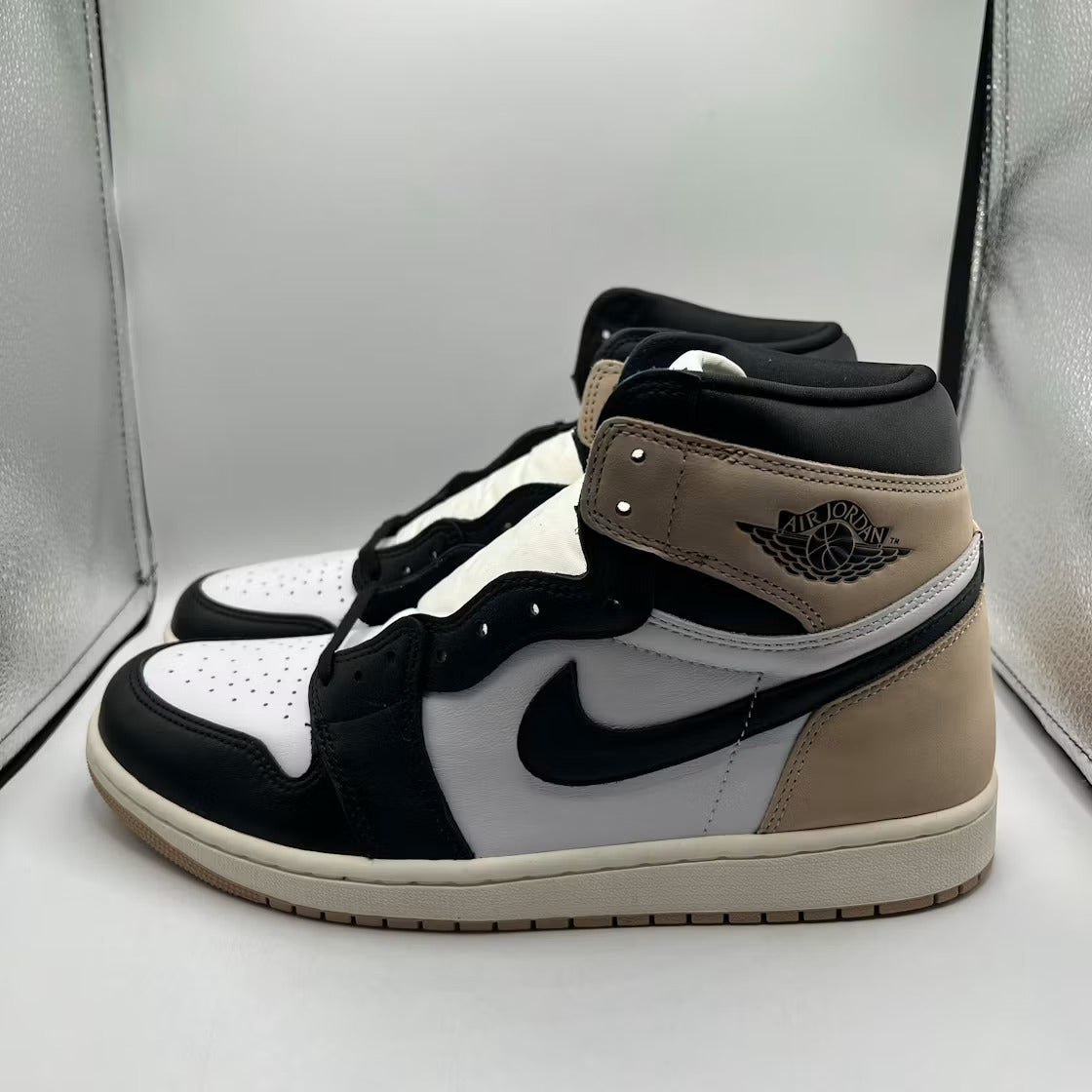 Air Jordan 1 Retro High OG Latte (Women) product image 2, provided for visual reference and product detail review