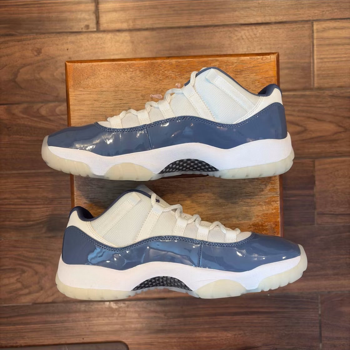 Air Jordan 11 Retro Low Diffused Blue product image 3, provided for visual reference and product detail review