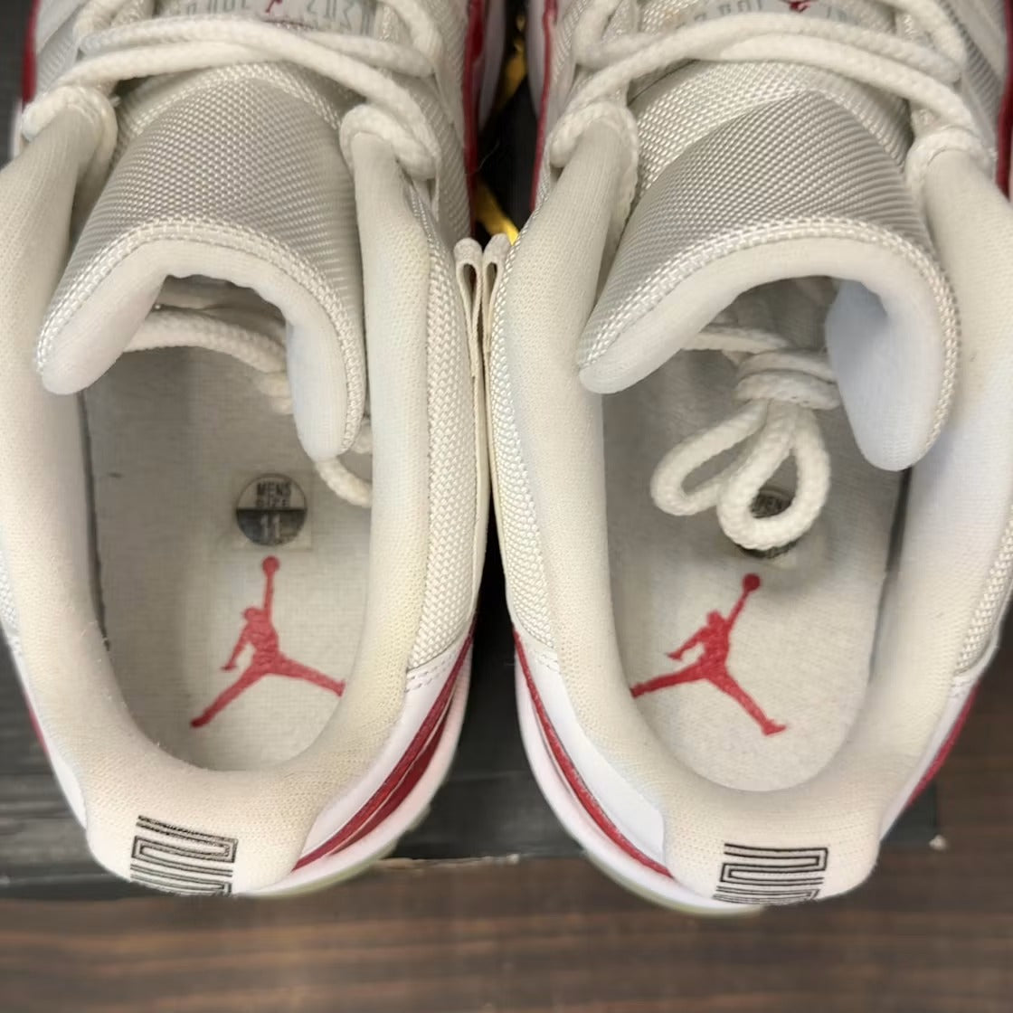 Air Jordan 11 Retro Low Cherry (2016) product image 6, provided for visual reference and product detail review