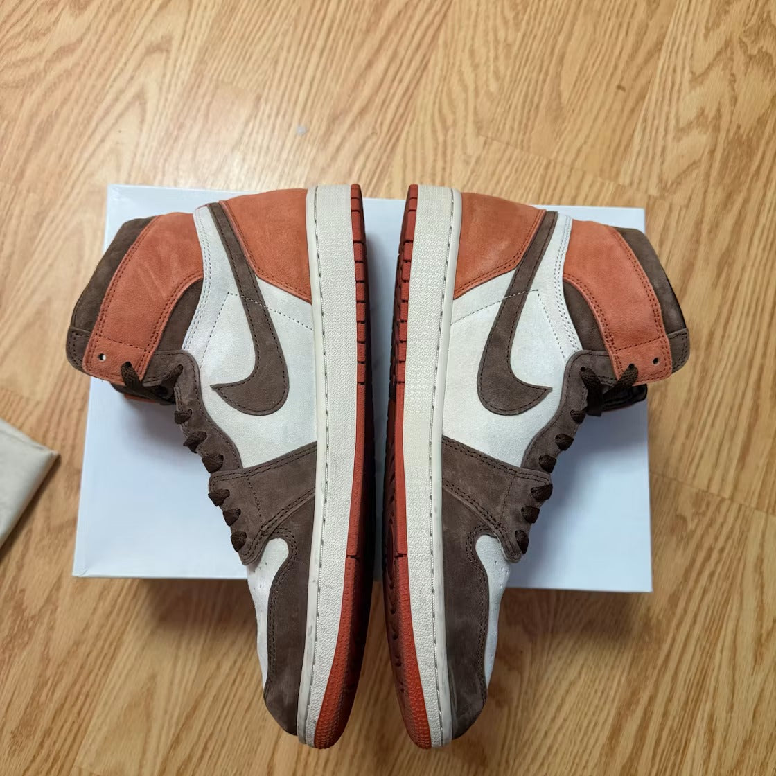 Air Jordan 1 Retro High OG SP Dusted Clay (Women) product image 4, provided for visual reference and product detail review
