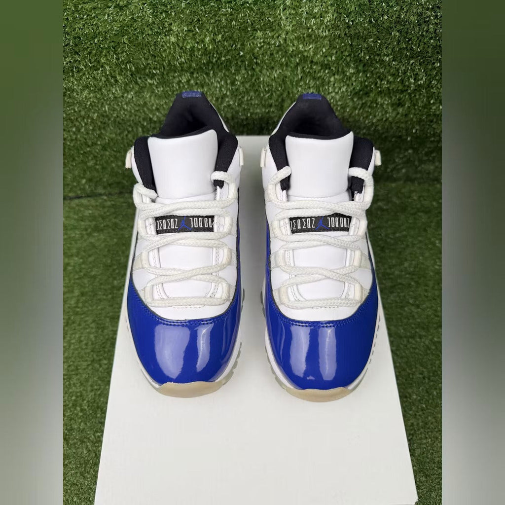 Air Jordan 11 Retro Low White Concord (Women) product image 3, provided for visual reference and product detail review