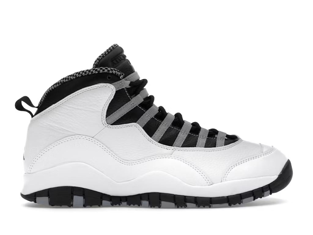 Air Jordan 10 Retro OG Steel (2025) product image 1, provided for visual reference and product detail review