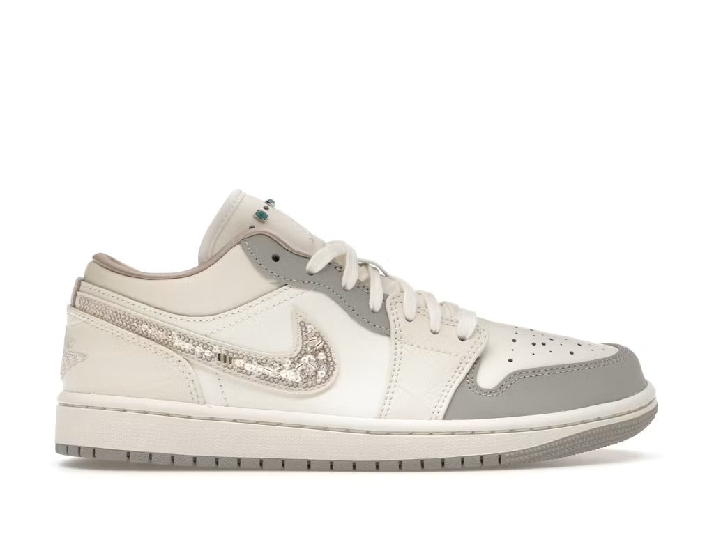 Air Jordan 1 Low Sail Soft Pearl (Women) product image 1, provided for visual reference and product detail review