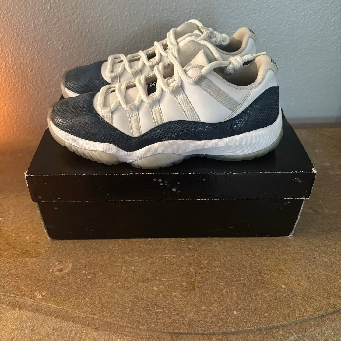 Air Jordan 11 Retro Low Snake Navy (2019) product image 2, provided for visual reference and product detail review