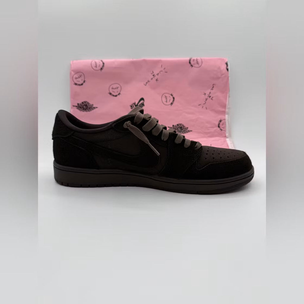 Air Jordan 1 Retro Low OG SP Travis Scott Velvet Brown product image 5, provided for visual reference and product detail
