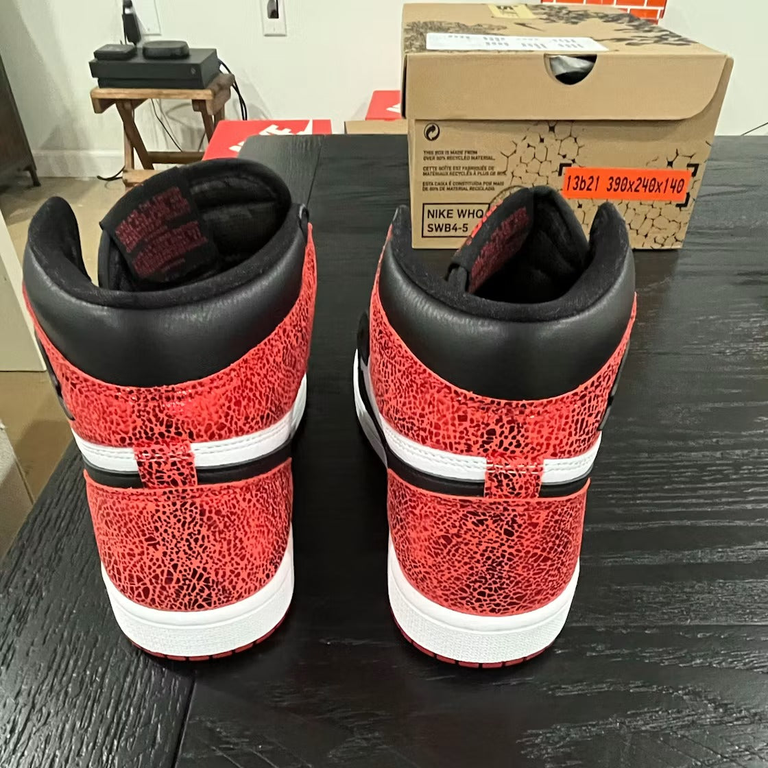 Air Jordan 1 High OG Ruby (Women) product image 4, provided for visual reference and product detail review