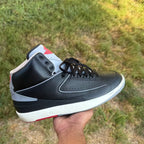 Air Jordan 2 Retro Black Cement product image 6, provided for visual reference and product detail review