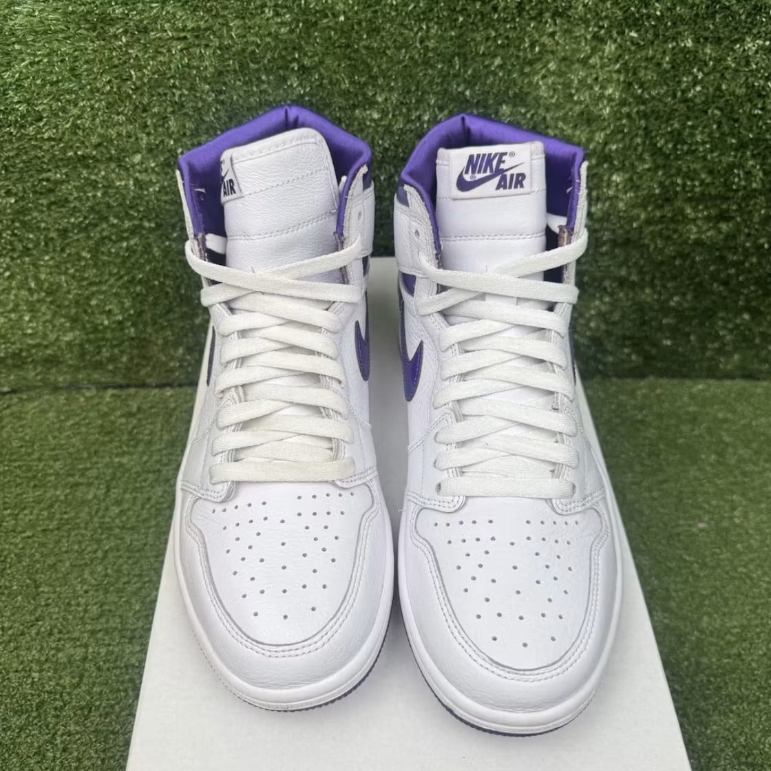 Air Jordan 1 Retro High Court Purple (Women) product image 3, provided for visual reference and product detail review