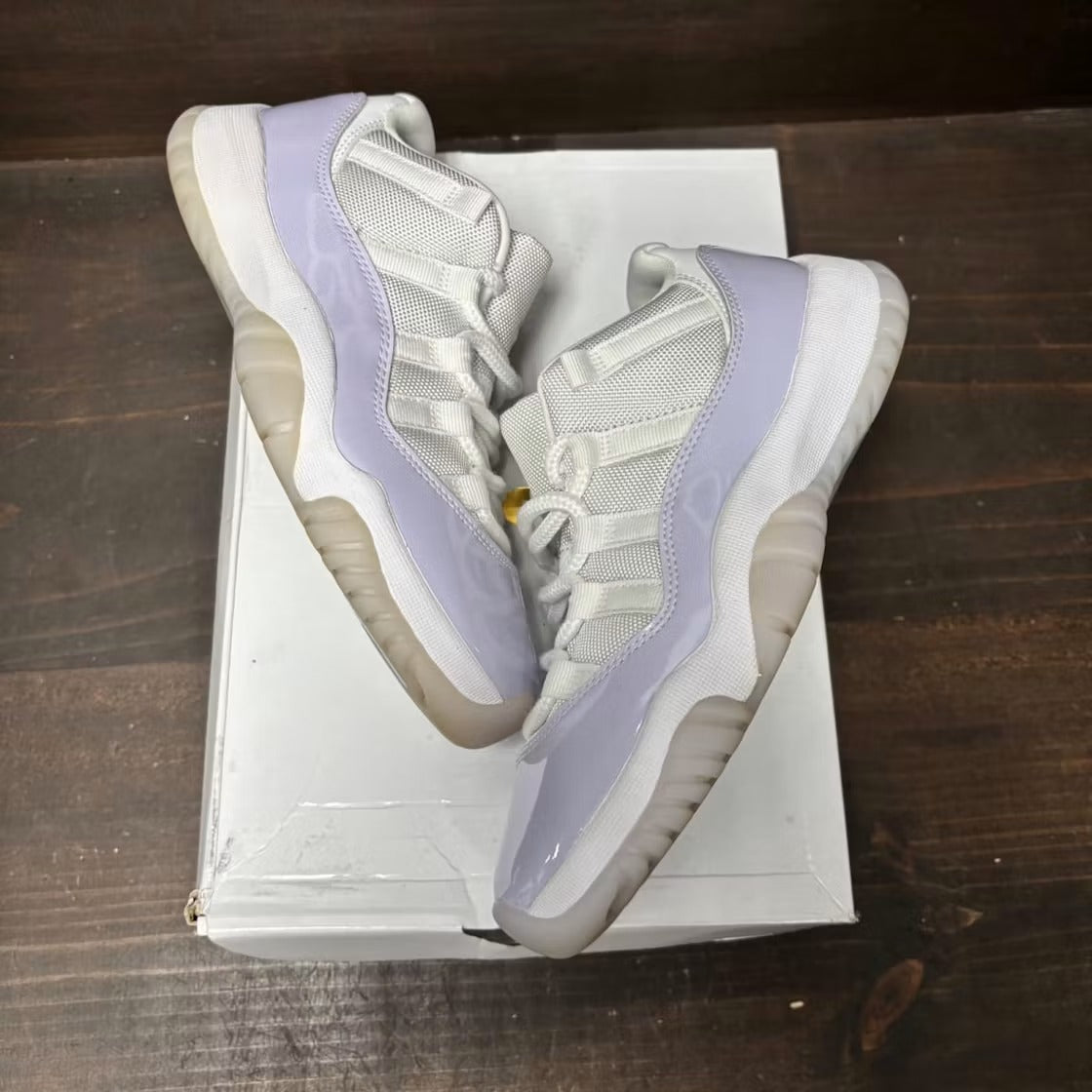 Air Jordan 11 Retro Low Pure Violet (Women) product image 2, provided for visual reference and product detail review