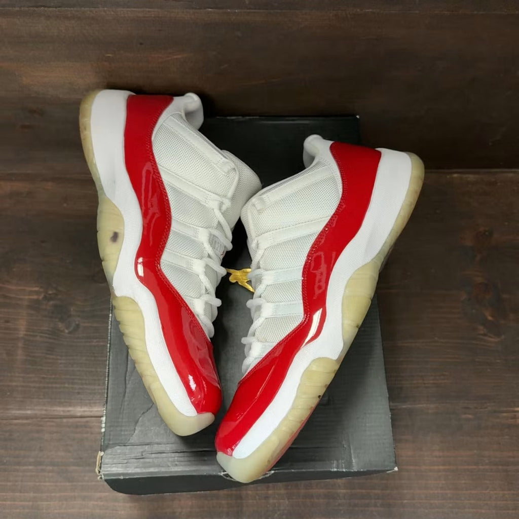 Air Jordan 11 Retro Low Cherry (2016) product image 2, provided for visual reference and product detail review