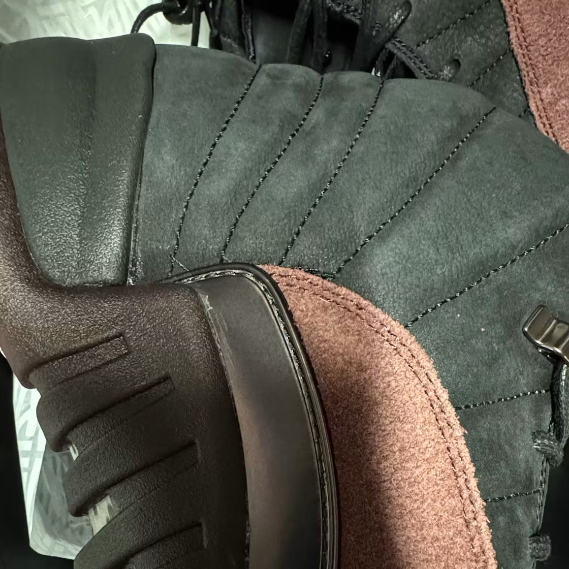 Air Jordan 12 Retro SP A Ma Maniére Black (Women) product image 5, provided for visual reference and product detail review