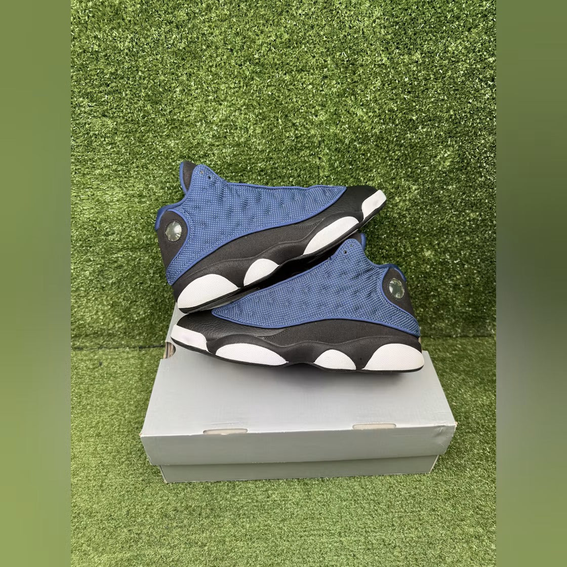 Air Jordan 13 Retro Brave Blue product image 2, provided for visual reference and product detail review