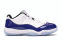 Air Jordan 11 Retro Low White Concord (Women) product image 1, provided for visual reference and product detail review