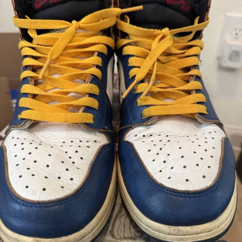 Air Jordan 1 Retro High Union Los Angeles Storm Blue product image 6, provided for visual reference and product detail review