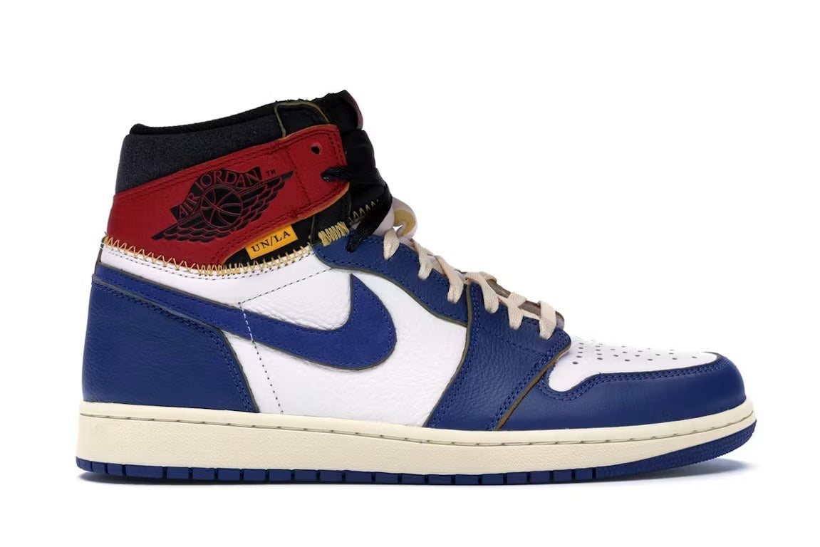 Air Jordan 1 Retro High Union Los Angeles Storm Blue product image 1, provided for visual reference and product detail review