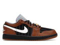 Air Jordan 1 Low SE Black Sail Light British Tan product image 1, provided for visual reference and product detail review