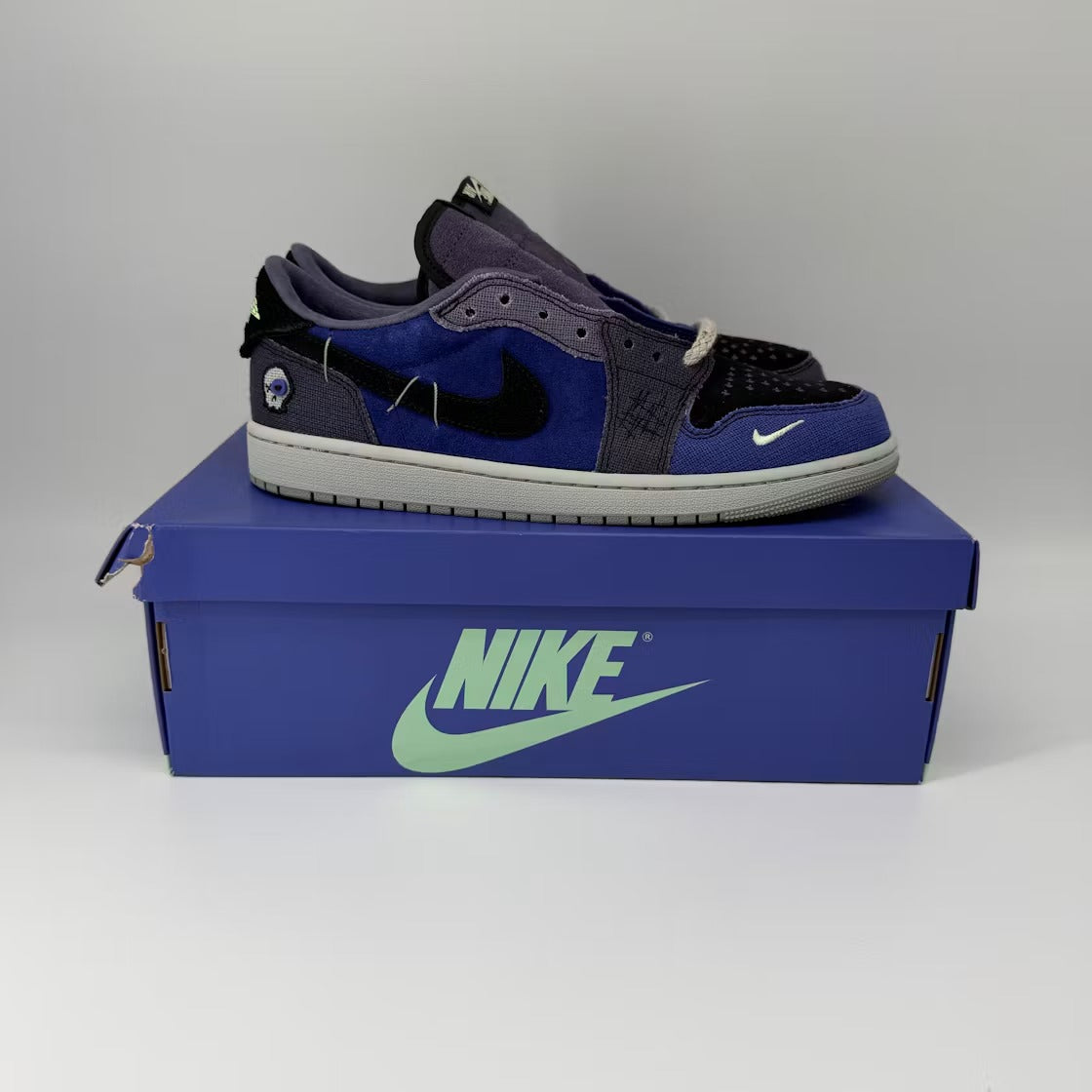 Air Jordan 1 Retro Low OG Zion Williamson Voodoo Alternate product image 4, provided for visual reference and product detail