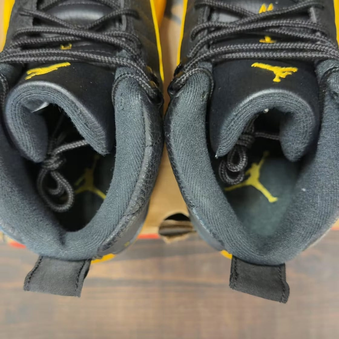 Air Jordan 12 Retro Black University Gold product image 6, provided for visual reference and product detail review