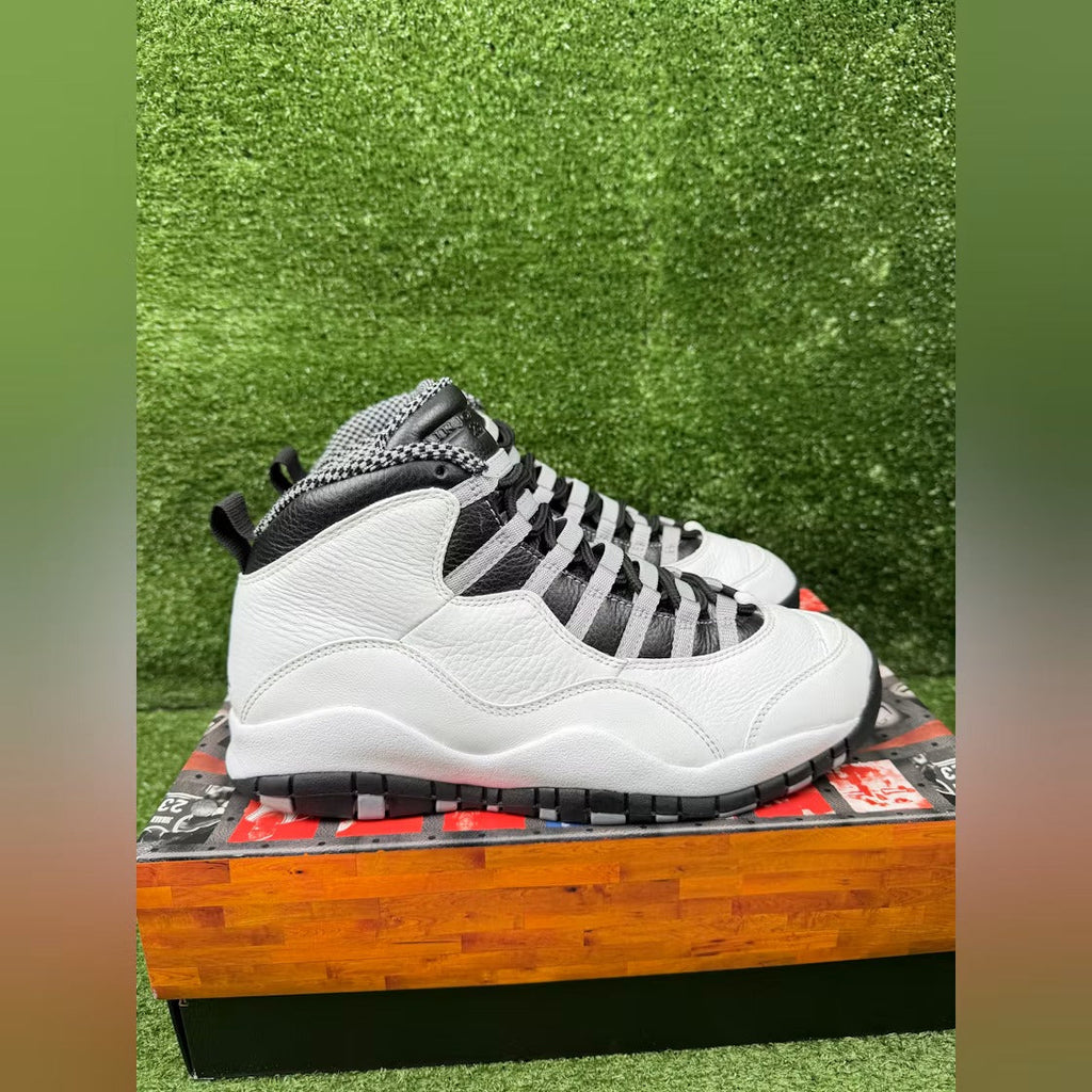 Air Jordan 10 Retro OG Steel (2025) product image 4, provided for visual reference and product detail review