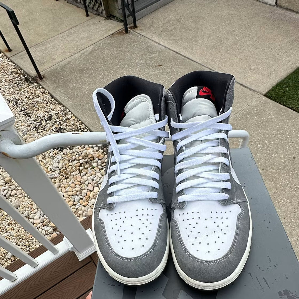 Air Jordan 1 Retro High OG Washed Black product image 2, provided for visual reference and product detail review