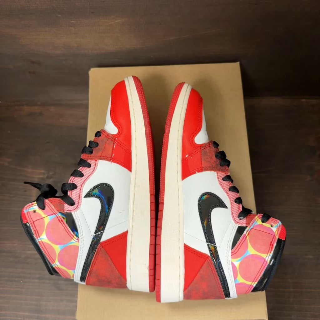 Air Jordan 1 Retro High OG Spider-Man Across the Spider-Verse (GS) product image 5, provided for visual reference and