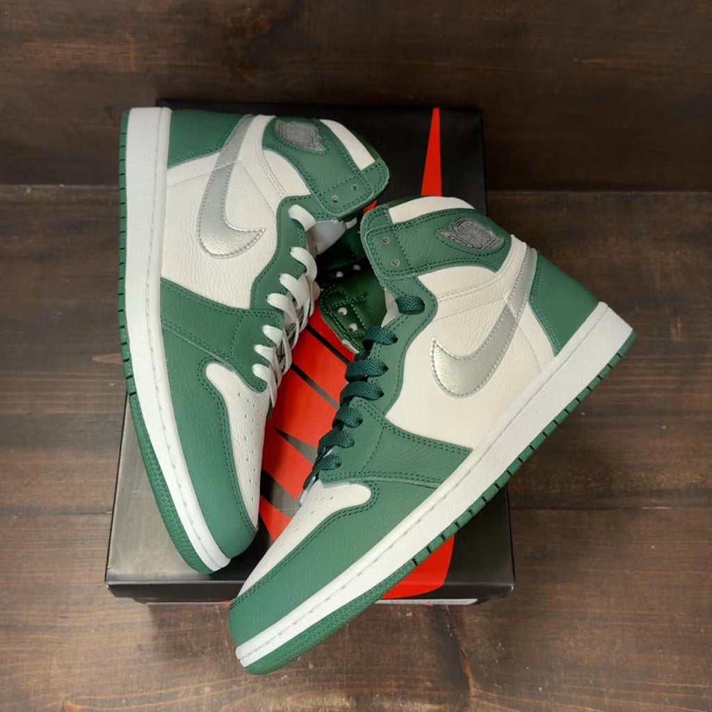 Air Jordan 1 Retro High OG Gorge Green product image 2, provided for visual reference and product detail review