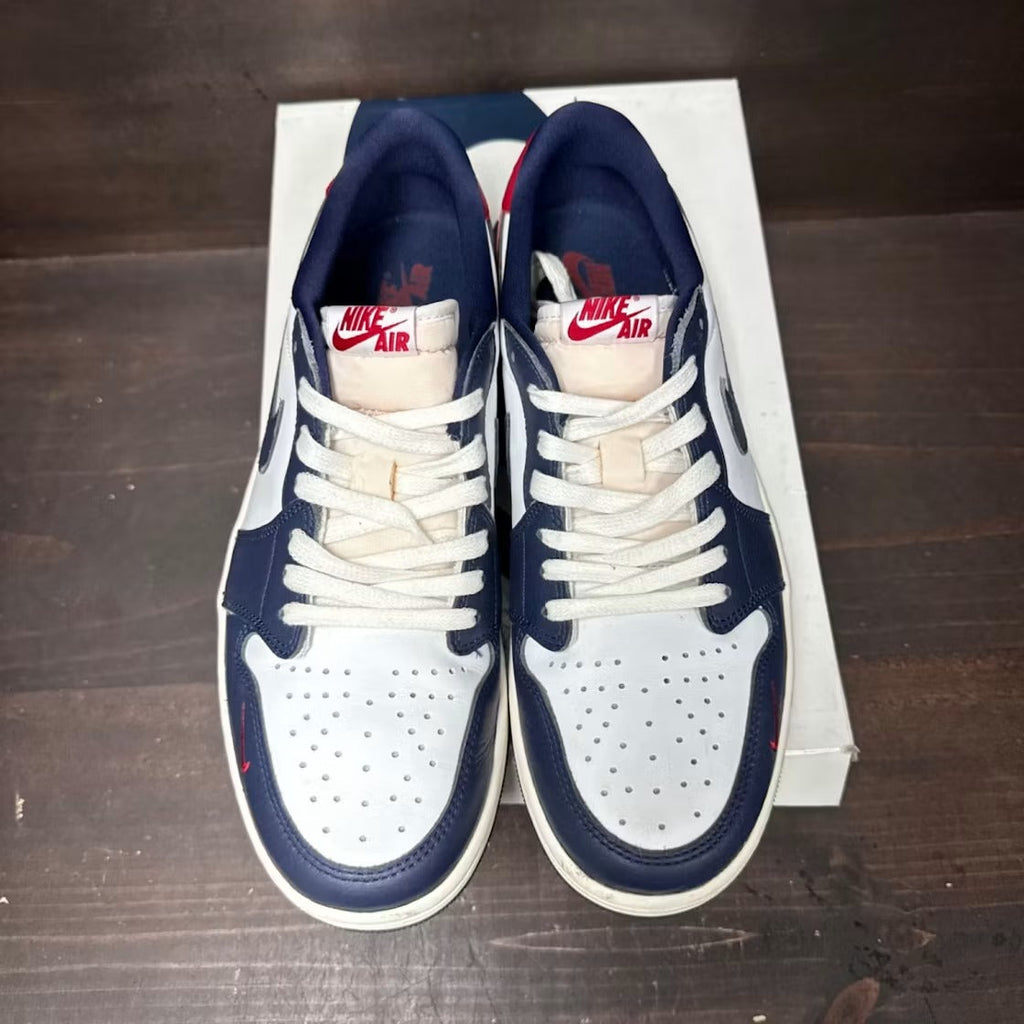 Air Jordan 1 Retro Low OG Howard University product image 2, provided for visual reference and product detail review