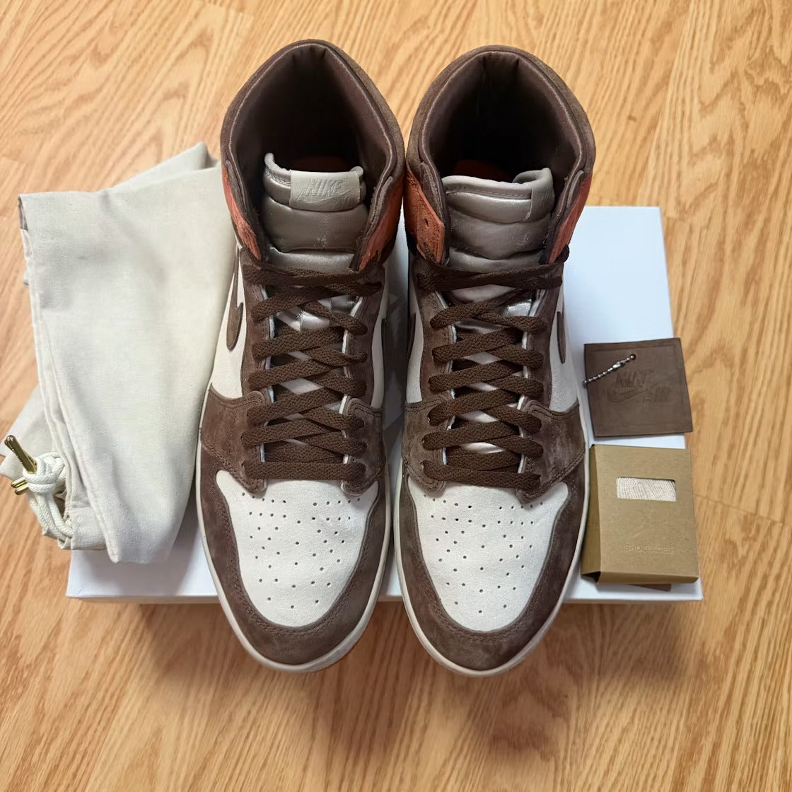Air Jordan 1 Retro High OG SP Dusted Clay (Women) product image 3, provided for visual reference and product detail review