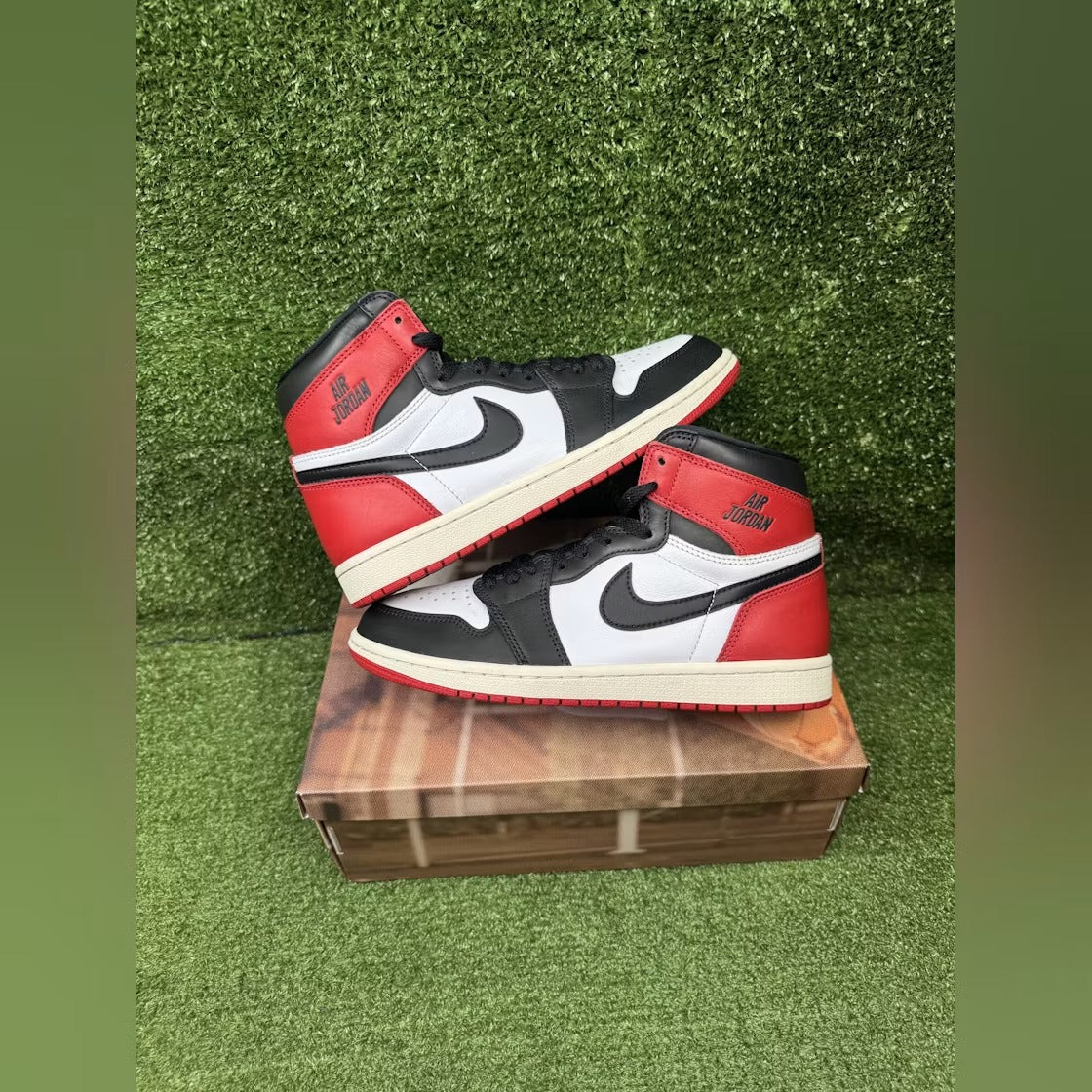 Air Jordan 1 Retro High OG Black Toe Reimagined product image 2, provided for visual reference and product detail review