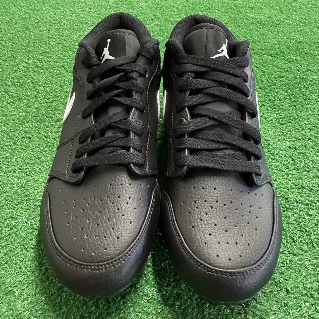 Air Jordan 1 Low TD Cleat Black White product image 5, provided for visual reference and product detail review