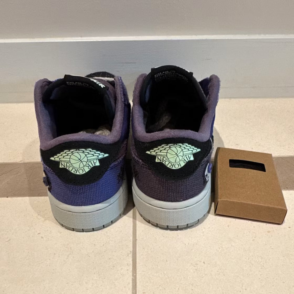 Air Jordan 1 Retro Low OG Zion Williamson Voodoo Alternate (GS) product image 4, provided for visual reference and product
