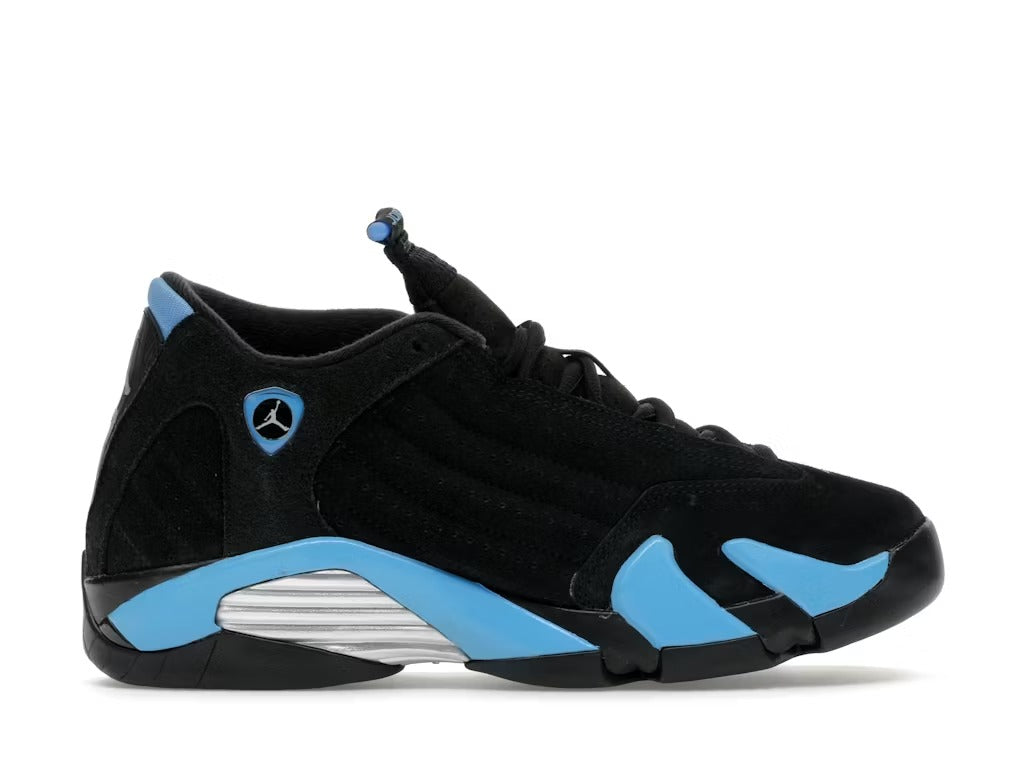 Air Jordan 14 Retro Black University Blue (2026) (GS) product image 1, provided for visual reference and product detail