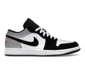 Air Jordan 1 Low SE White Fire Red Black Matte Silver product image 1, provided for visual reference and product detail