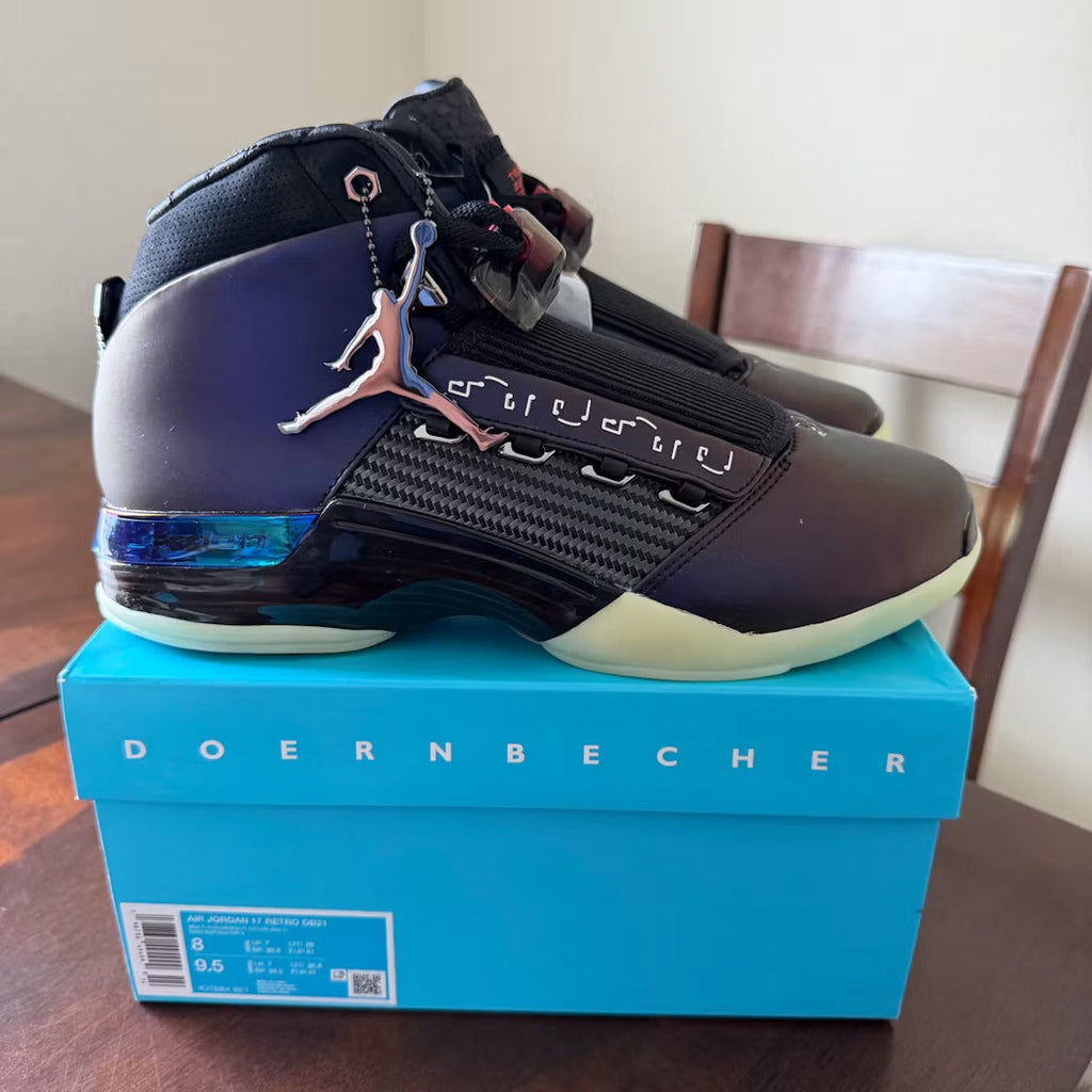 Air Jordan 17 Retro Doernbecher Zach Rumbaugh product image 3, provided for visual reference and product detail review