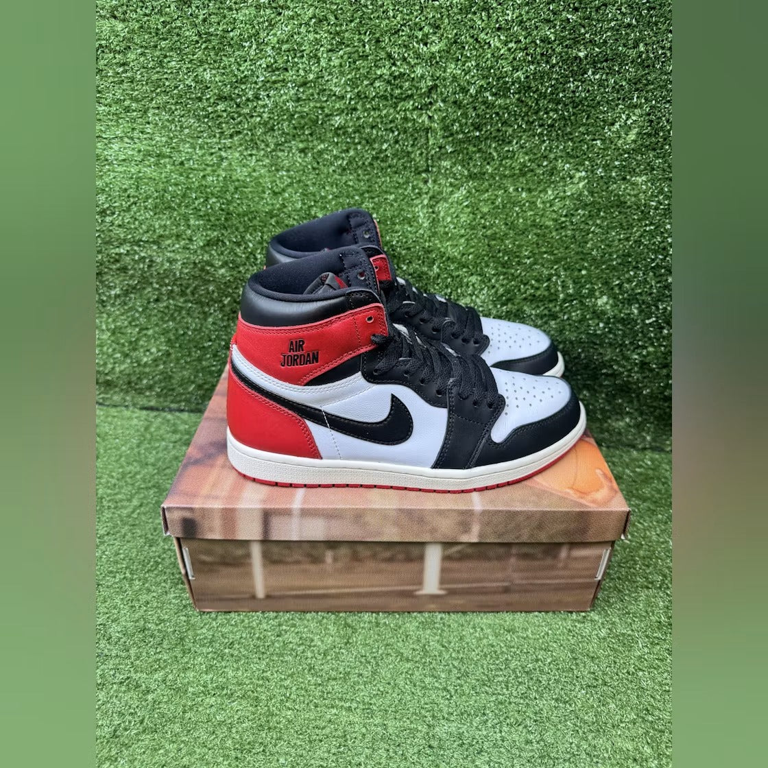 Air Jordan 1 Retro High OG Black Toe Reimagined product image 4, provided for visual reference and product detail review