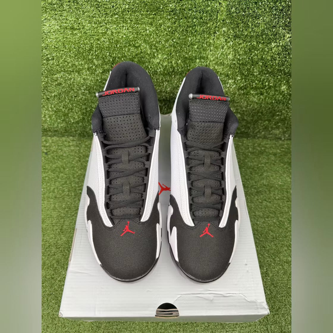 Air Jordan 14 Retro Black Toe (2024) product image 5, provided for visual reference and product detail review