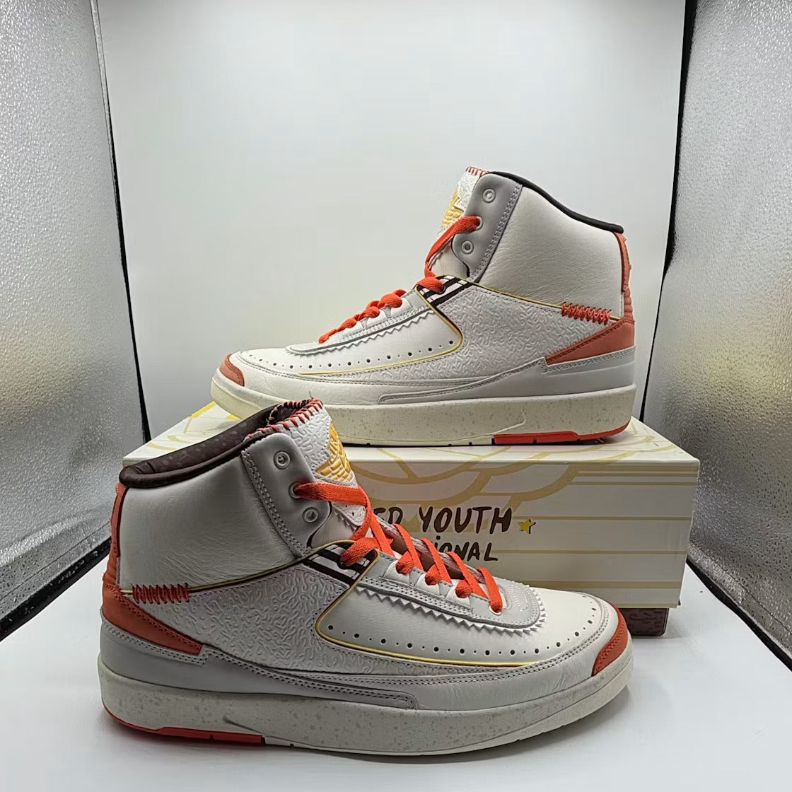 Air Jordan 2 Retro SP Maison Chateau Rouge product image 2, provided for visual reference and product detail review