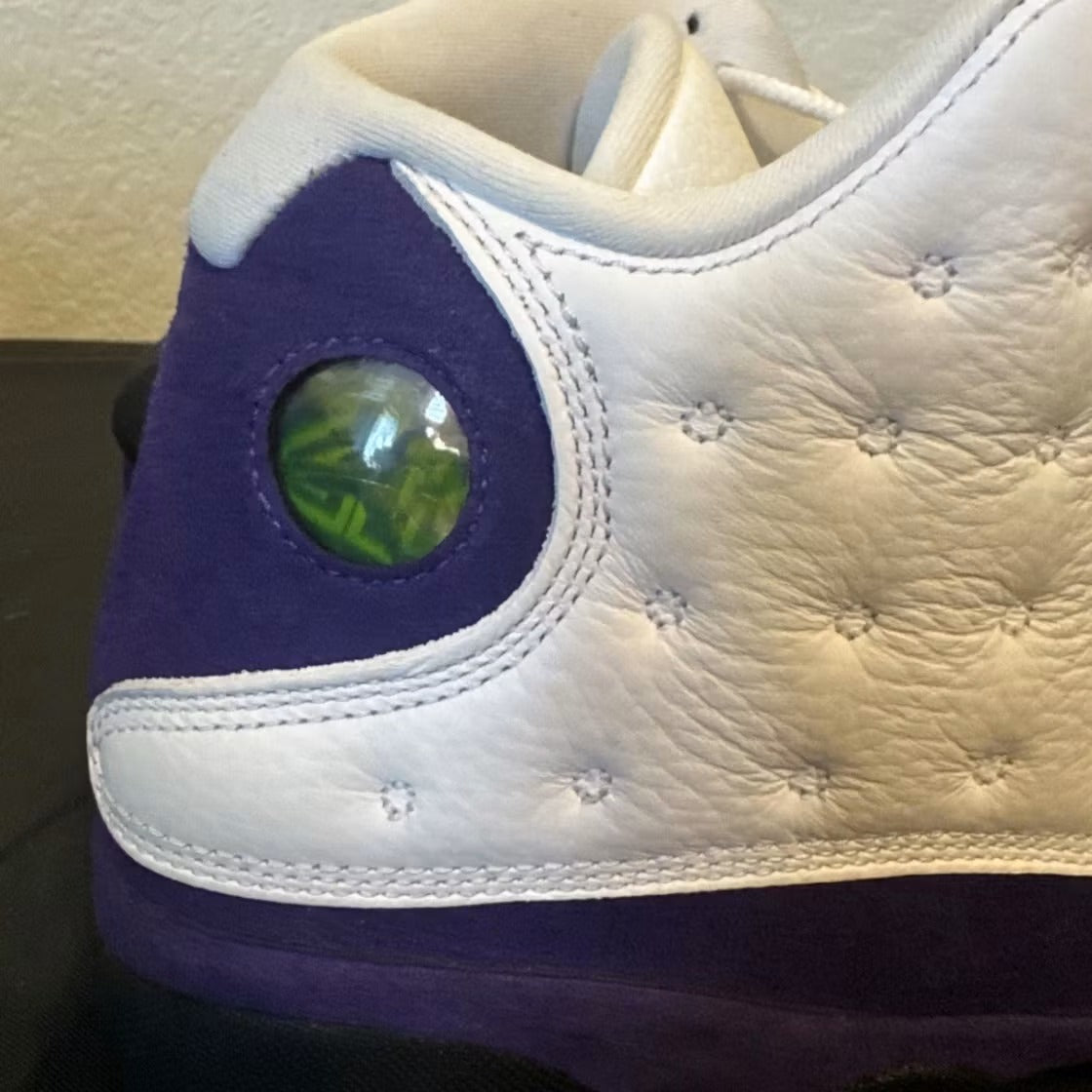 Air Jordan 13 Retro Lakers product image 4, provided for visual reference and product detail review