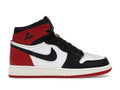 Air Jordan 1 Retro High OG Black Toe Reimagined (GS) product image 1, provided for visual reference and product detail review