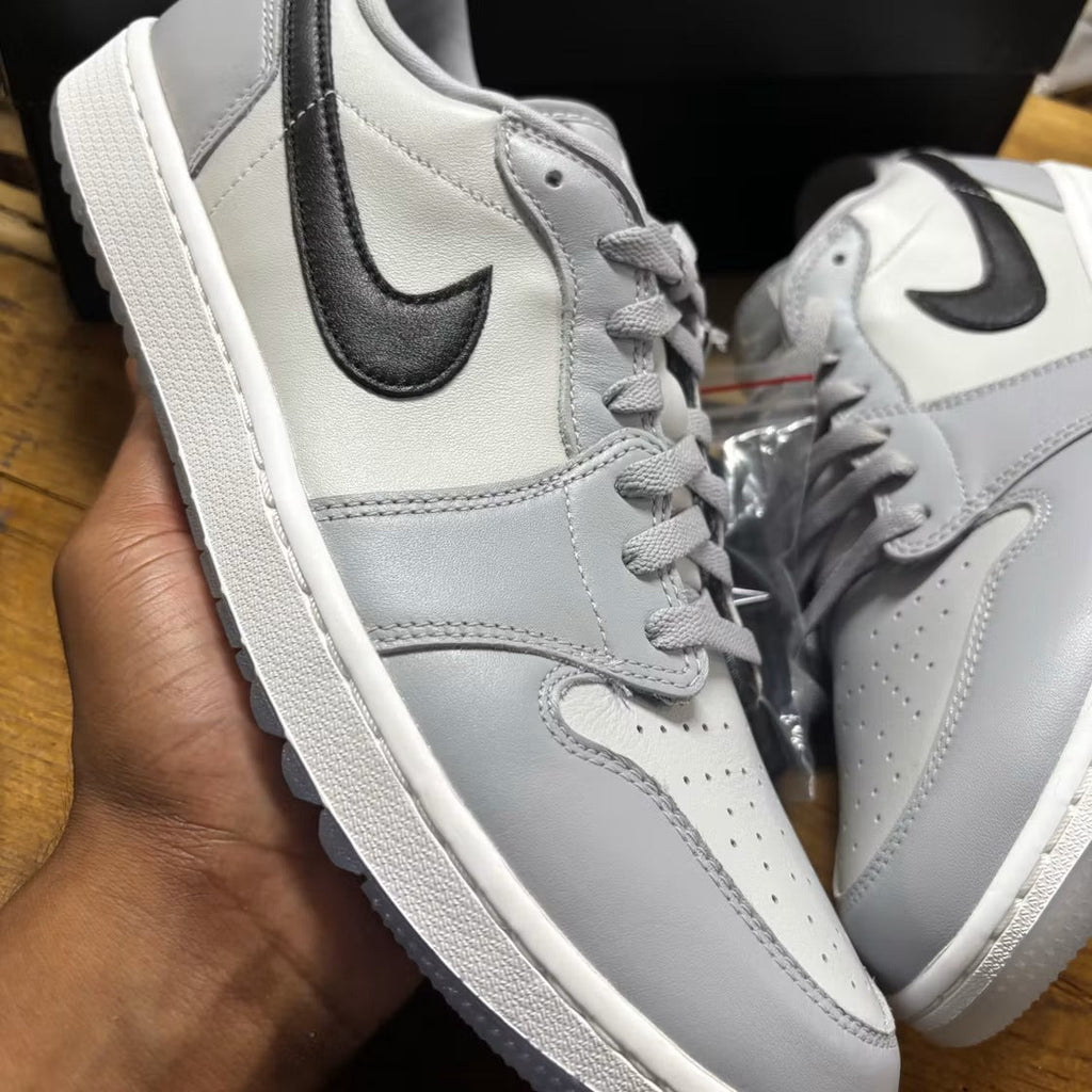 Air Jordan 1 Retro Low Golf Wolf Grey product image 3, provided for visual reference and product detail review